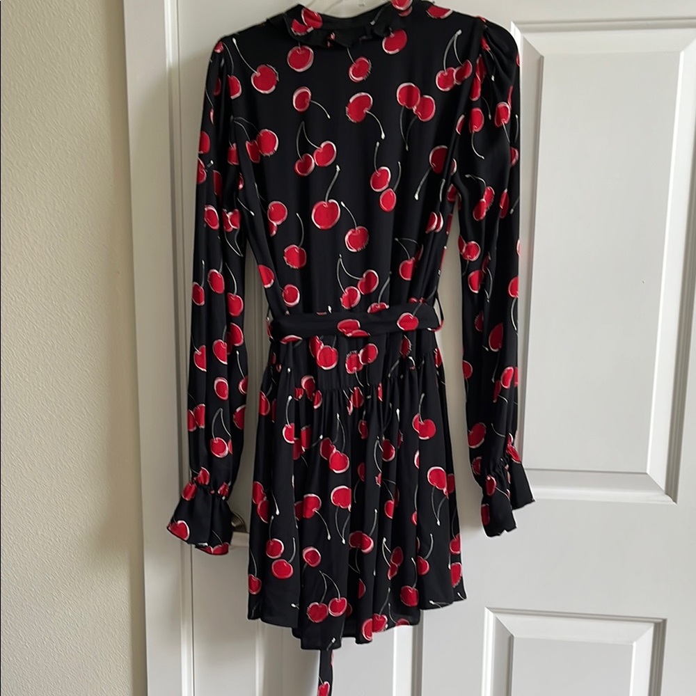 The Kooples Cherry Print dress size 1 French (small-medium)